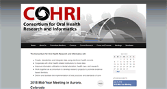 Desktop Screenshot of cohri.org